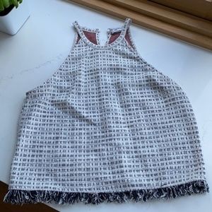 H&M halter crop tank